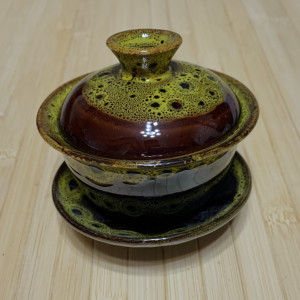 Гайвань керамическая желтая Чаоу Цзиша 100 мл